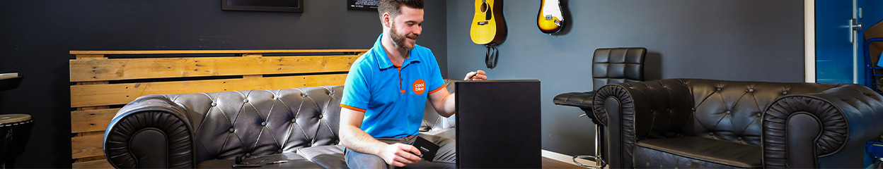 How do you install a 2.5-inch SSD in a desktop?