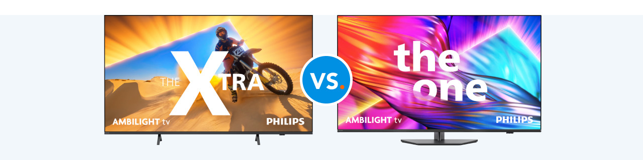 Vergelijk de Philips The Xtra 9009 met de The One 8909 