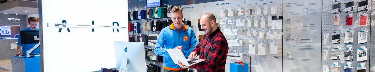 Alles over laptop services in de Coolblue winkel