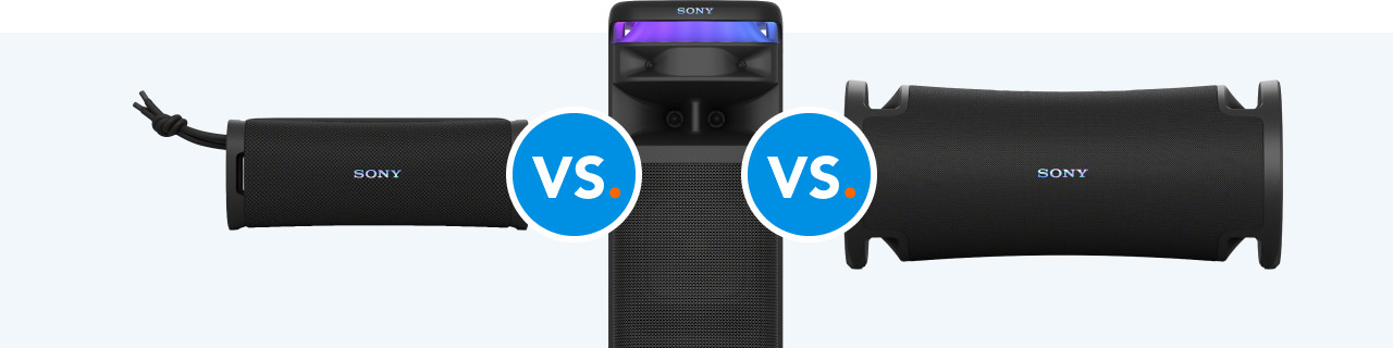 Sony ULT Tower 10 vs ULT Field 7 vs ULT Field 1
