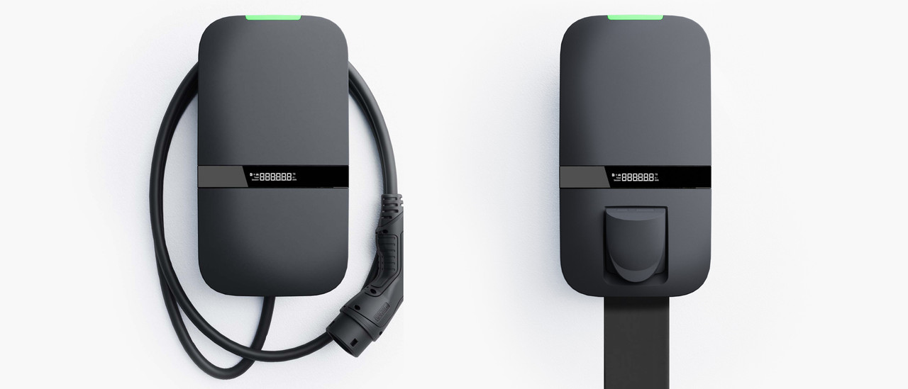 Montage van de laadpaal