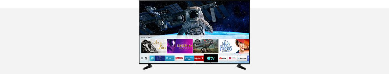 Samsung smart tv's voorzien van AirPlay 2 en Apple TV app