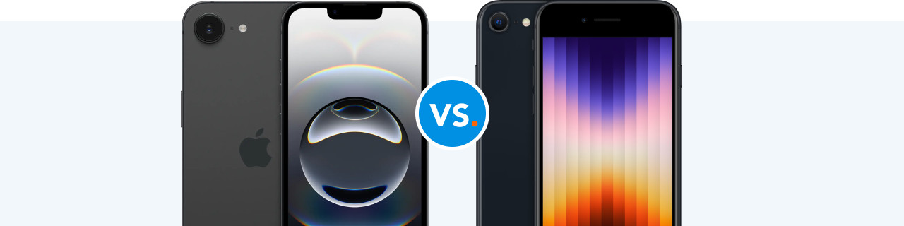 Vergelijking: iPhone 16e vs iPhone SE (2022)