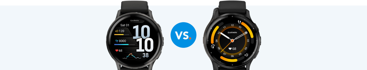 Vergelijk de Garmin Venu 4 en Garmin Venu 3(s)