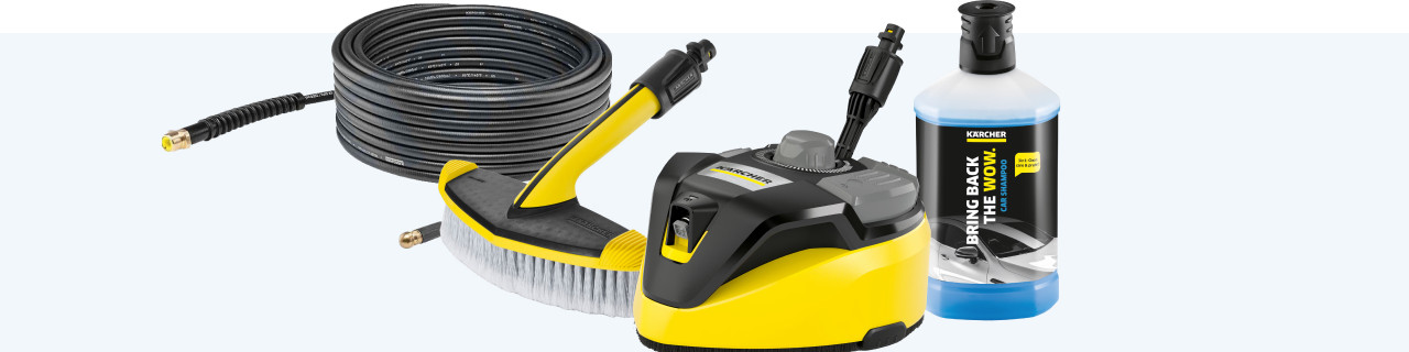 Welke accessoires heb je nodig bij je Kärcher hogedrukreiniger?