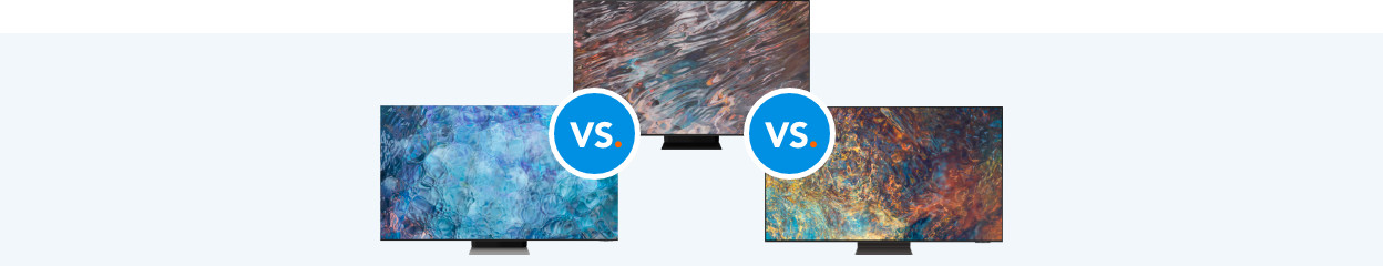 Vergelijk de Samsung QN900A, QN800A en QN95A Neo QLED tv's