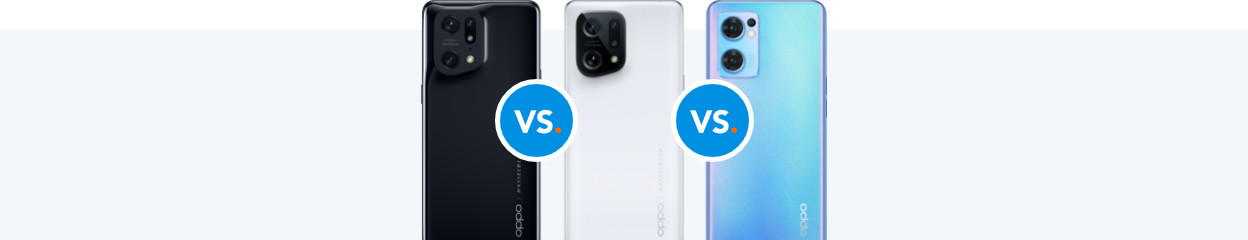 OPPO Find X5 Pro vs OPPO Find X5 vs OPPO X5 Lite