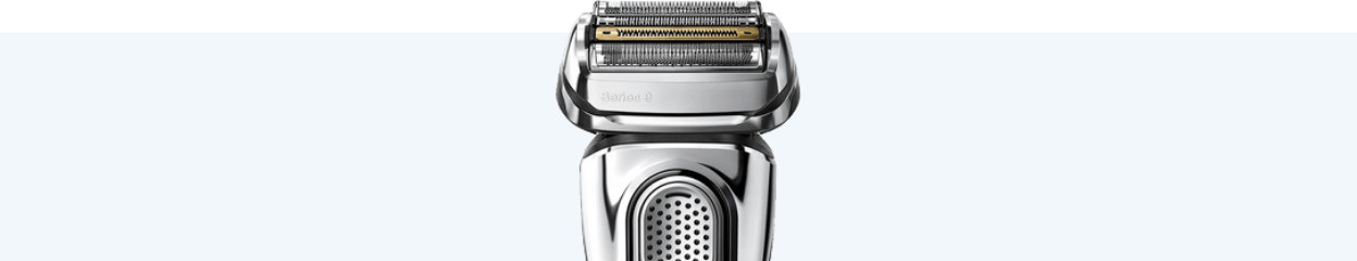 How do you shave with a shaving foil system?