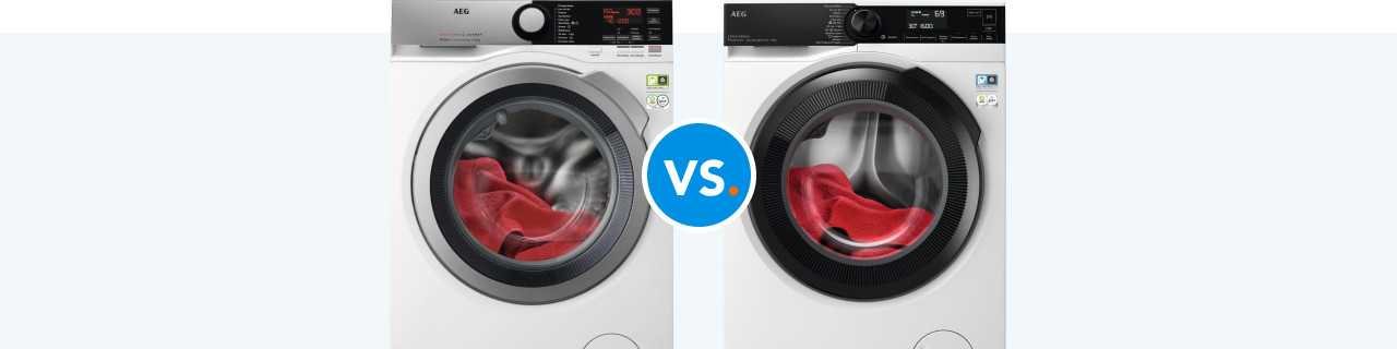 Compare the AEG 8000 to the AEG 7000 washing machine