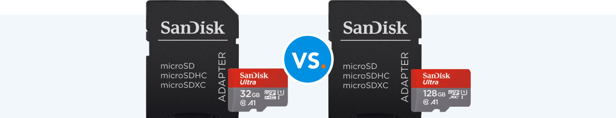What's the difference between microSDHC and microSDXC cards?