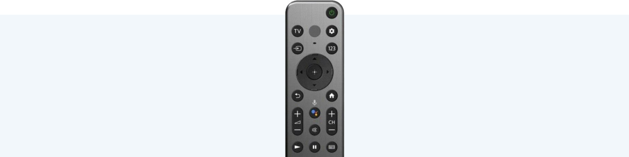 How does the premium remote of my Sony TV work?