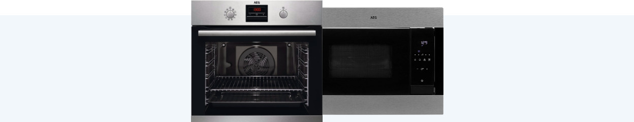 Which built-in ovens and microwaves match?