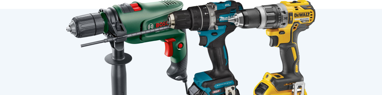 Met welke boormachine boor je in steen?