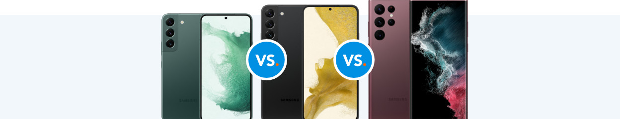 Samsung Galaxy S22 vs S22 Plus vs S22 Ultra