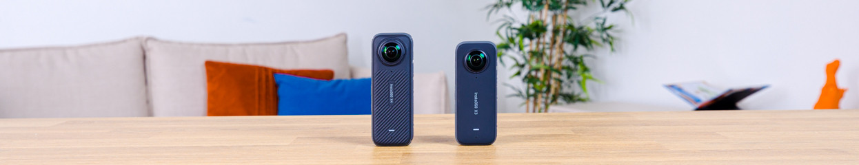 Vergelijk de Insta360 X4 met de X3