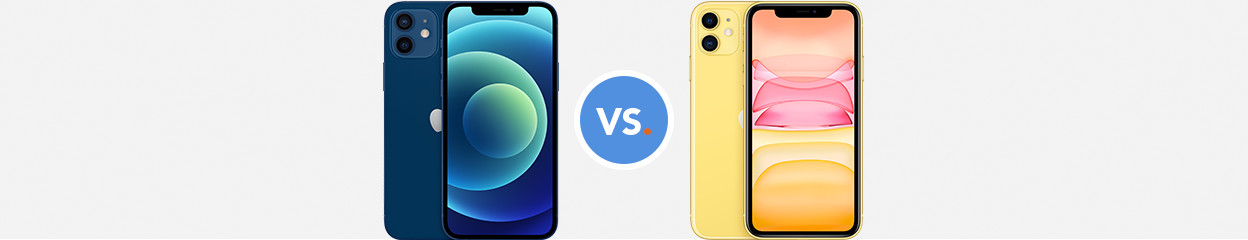 Vergelijk Apple iPhone 12 (mini) met Apple iPhone 11