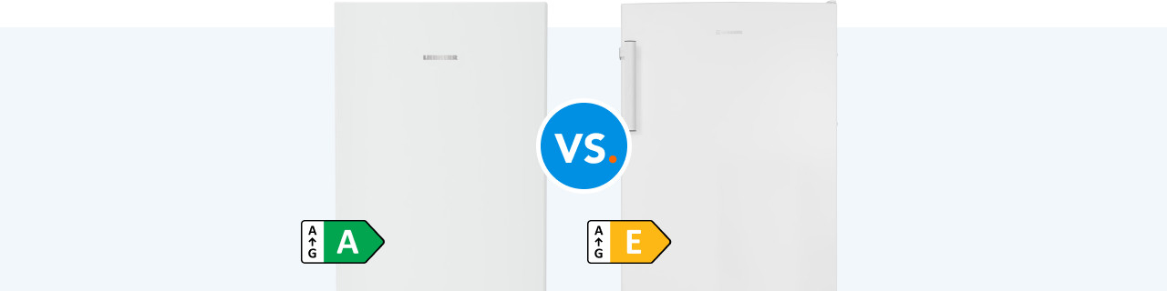 Vrieskast: wat bespaart energieklasse A vs. E?