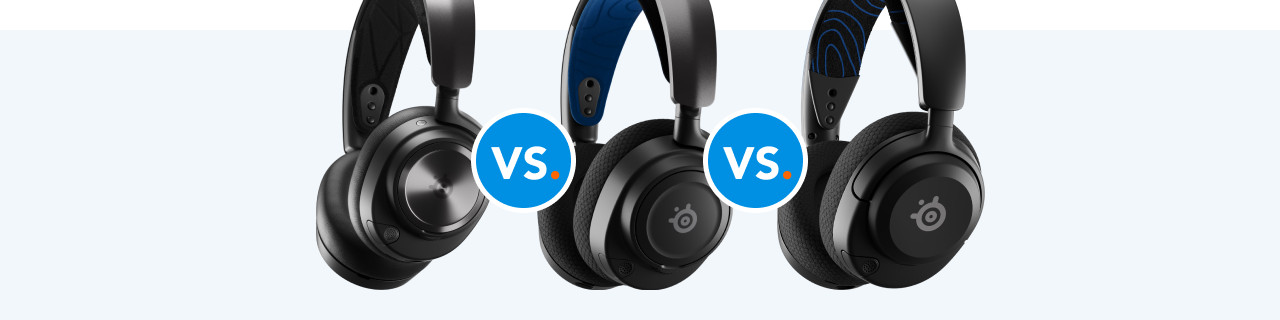 SteelSeries Arctis Nova Pro Wireless P vs 7P vs 5P 
