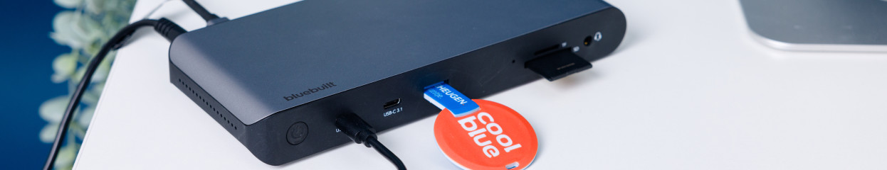 Hoe installeer je het BlueBuilt DisplayLink Docking Station met USB-C?