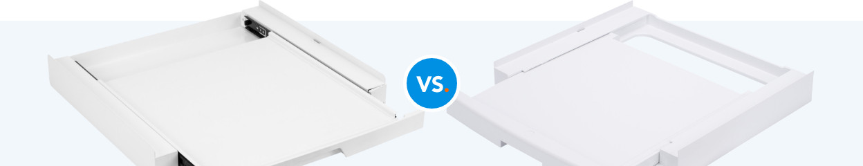 Compare the Premium BlueBuilt to the BlueBuilt stacking kit