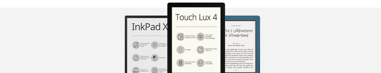 How do you set up a PocketBook e-reader?