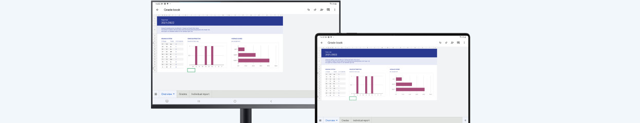 How do you connect your Android tablet to a screen?