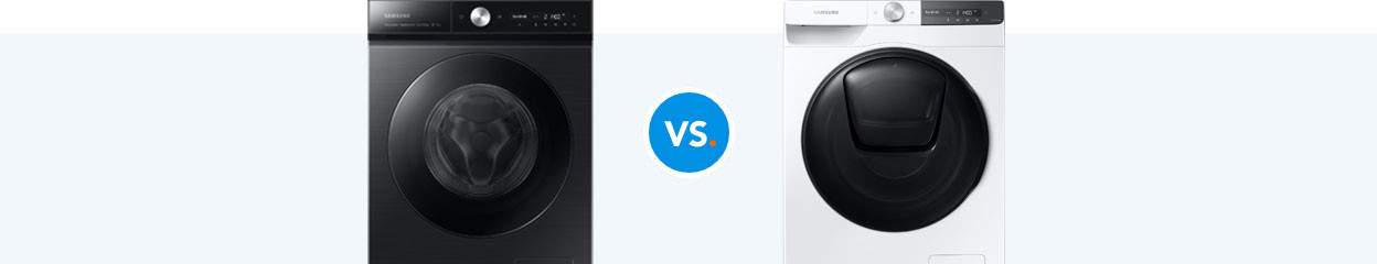 Vergelijk de Samsung 9000 met de 8000 wasmachine