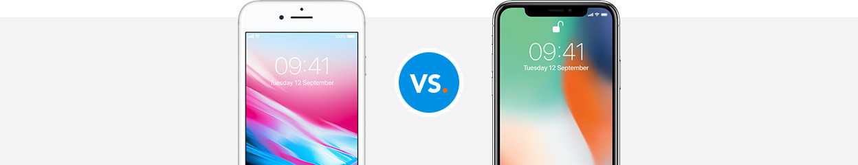 Compare the Refurbished iPhone 8 to the Refurbished iPhone X