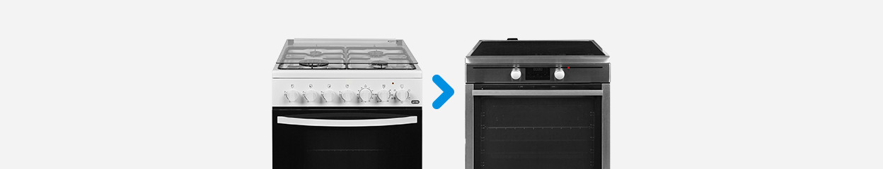 Switch from a gas stove to an electric stove