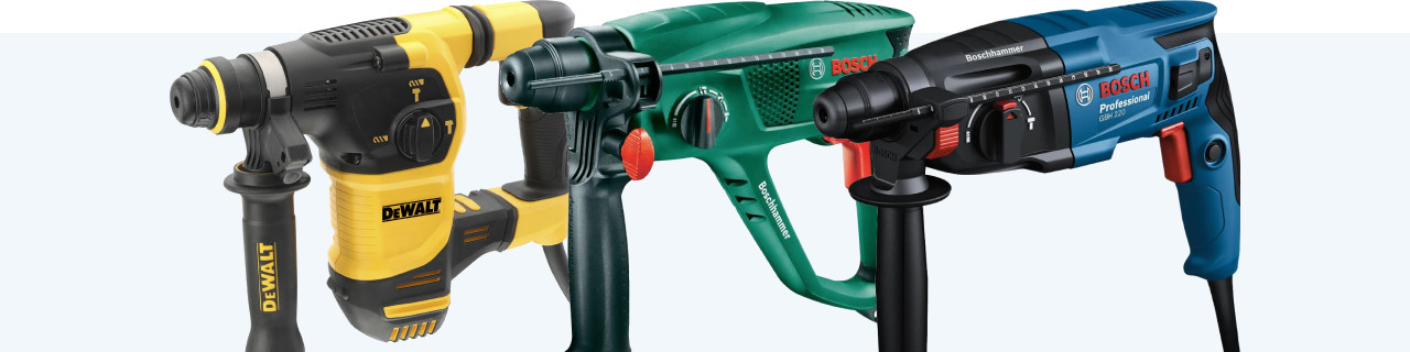 Met welke boormachine boor je in beton?