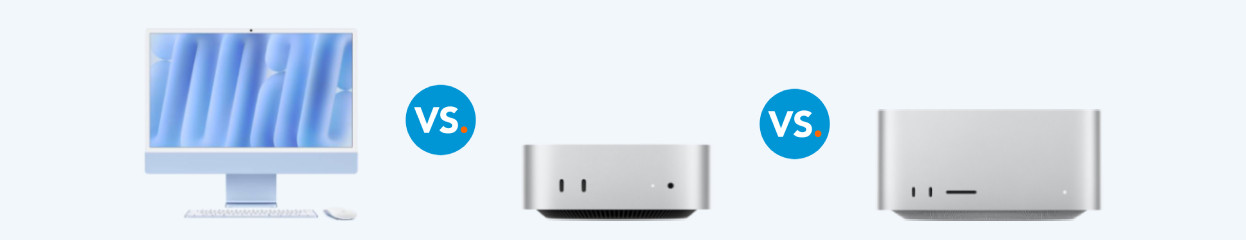 iMac vs Mac mini vs Mac Studio