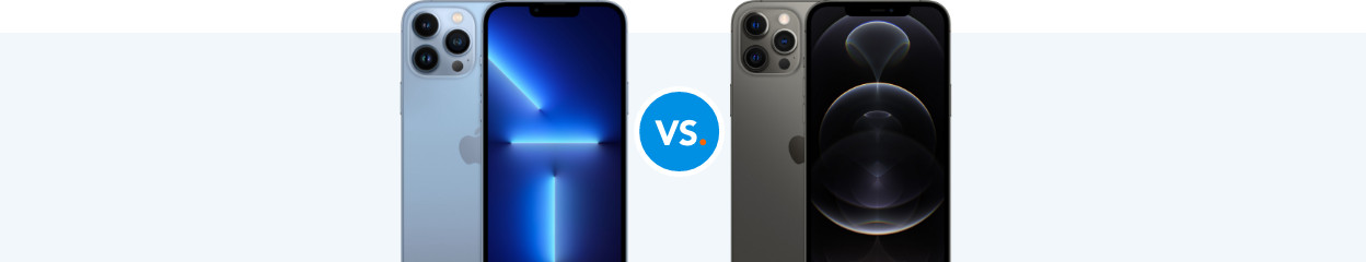 Compare the Apple iPhone 13 Pro (Max) to the Apple iPhone 12 Pro (Max)