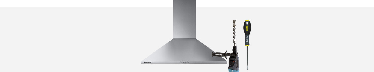 Hoe monteer je een wandschouw afzuigkap?