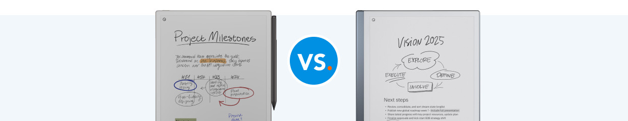 reMarkable Paper Pro vs reMarkable 2