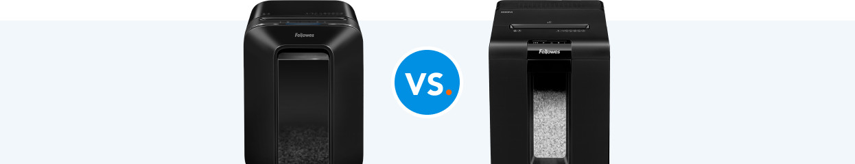 Vergelijk de Fellowes papierversnipperaar lijnen
