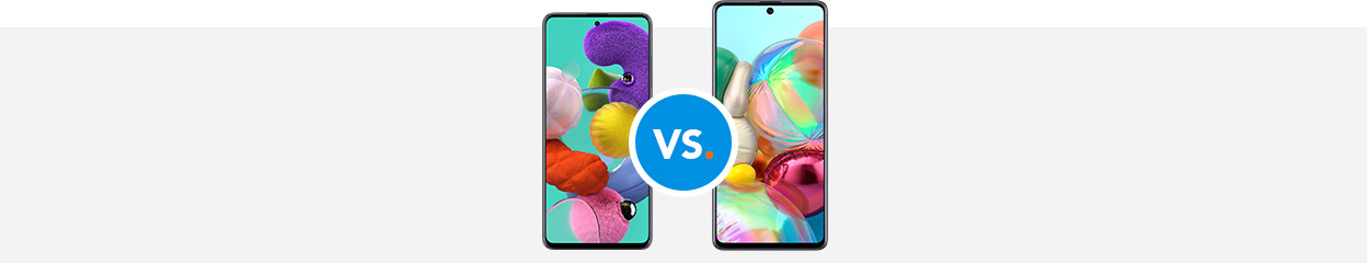 Vergelijk de Samsung Galaxy A51 met de Samsung A71