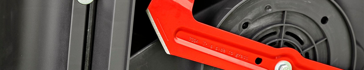 Hoe onderhoud je de messen van je grasmaaier?