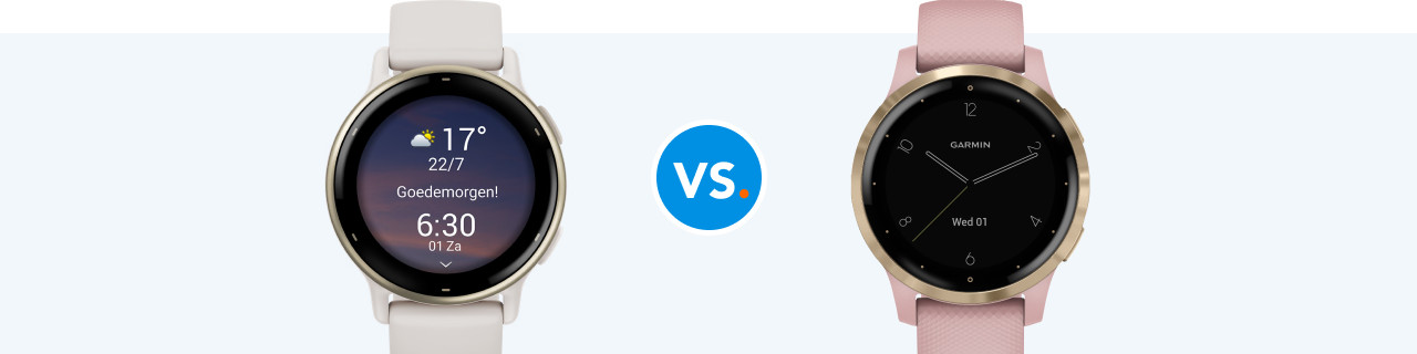 Vergelijk Garmin Vivoactive 5 met Vivoactive 4