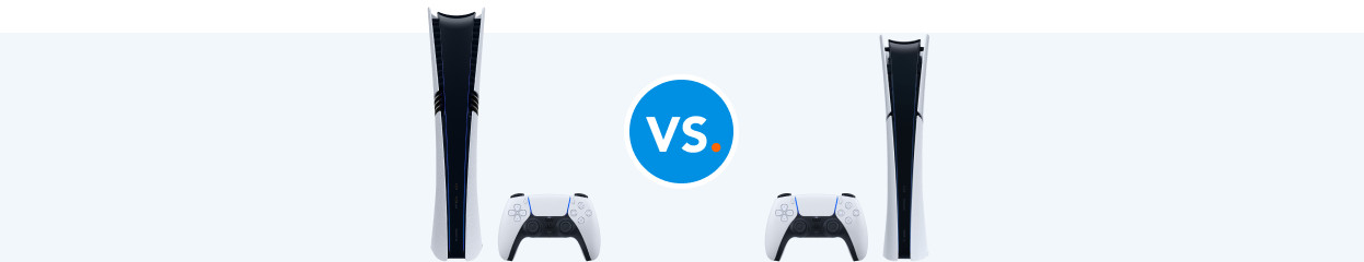 Compare the PlayStation 5 Pro to the PlayStation 5 Slim