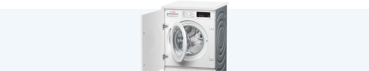 How do you build in a built-in washing machine?