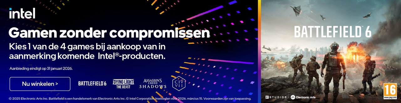 Krijg een code voor een game bij een Intel Core Ultra of Intel Arc product