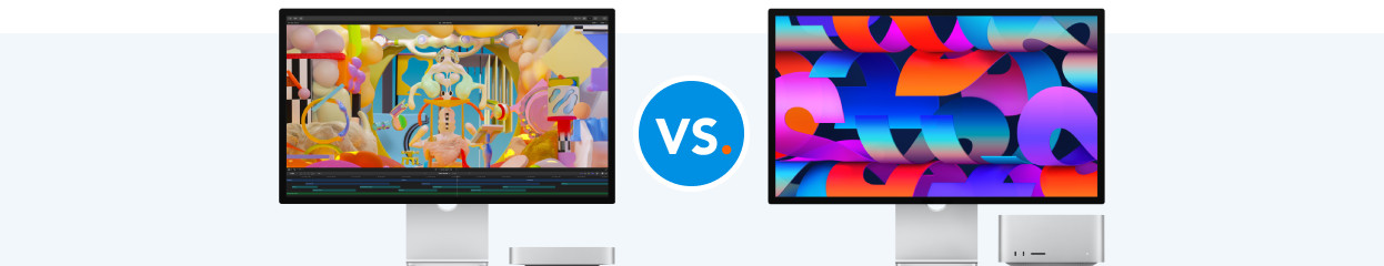 Compare the Apple Mac Mini to the Apple Mac Studio
