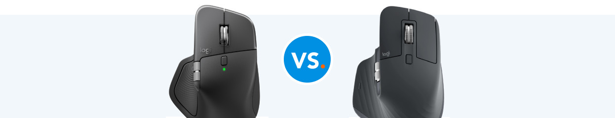 Vergelijk de Logitech MX Master 4 met de Logitech MX Master 3S