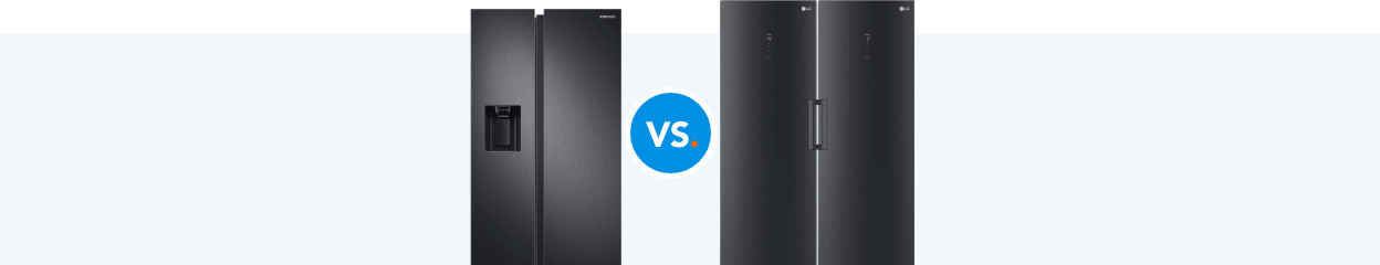 Amerikaanse koelkast vs. Europese side by side