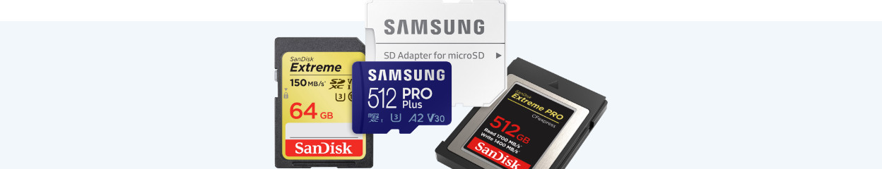 Welke geheugenkaart is geschikt voor je situatie?