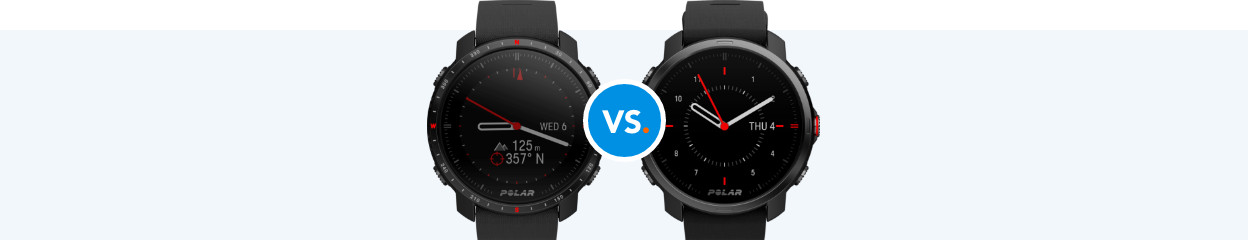 Compare the Polar Grit X Pro to the Polar Grit X