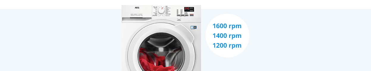 How many revolutions does your washing machine need?