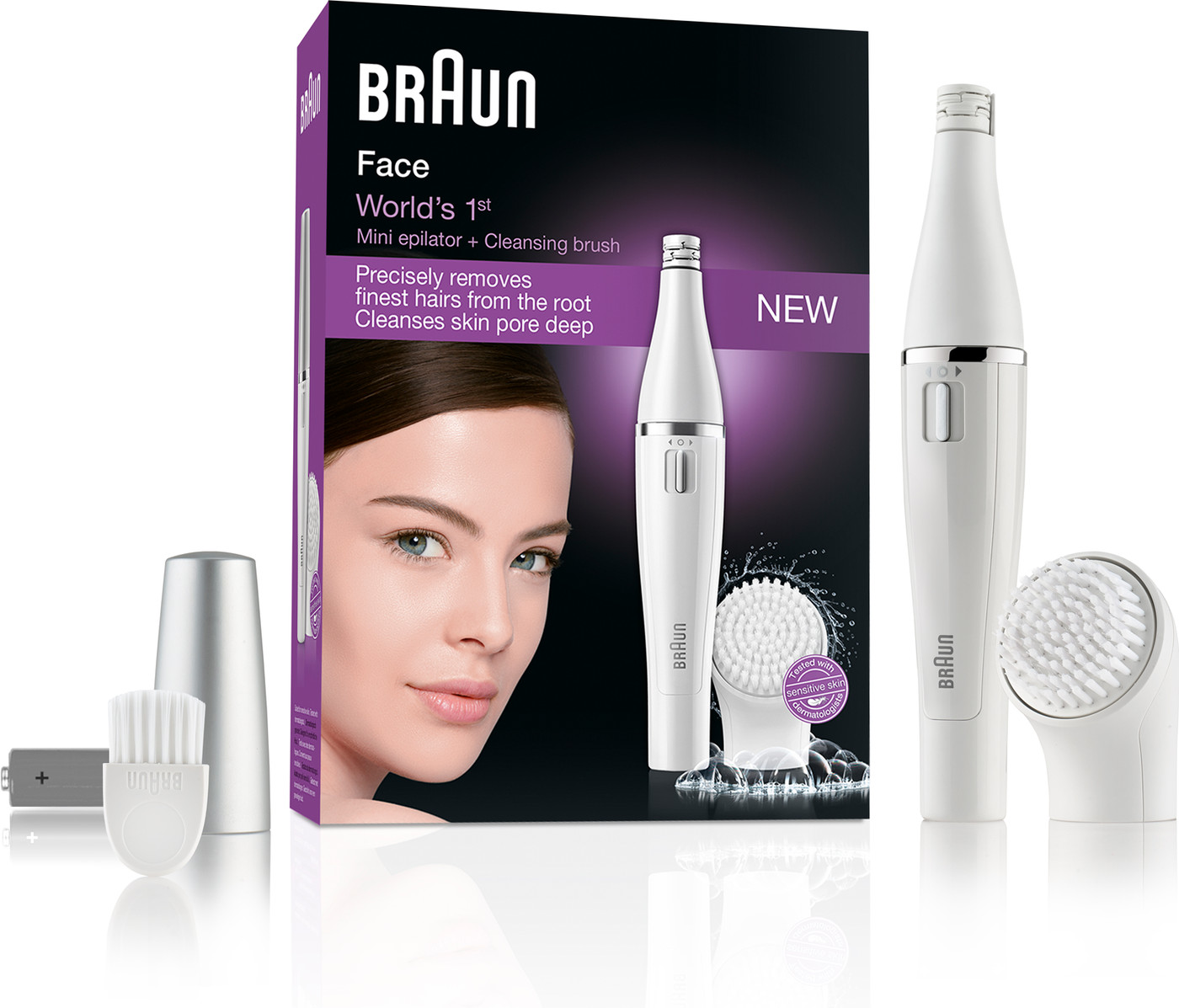 Braun SE810 Face Epilator 4