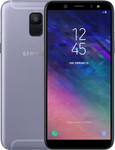Samsung Galaxy A6 (2018) in paars