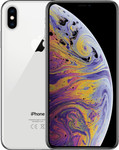 iPhone Xs Max in zilver